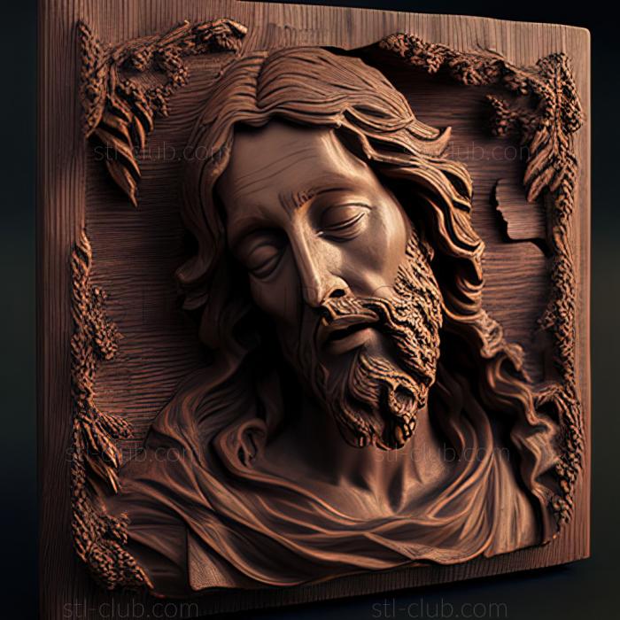 3D model st jesus (STL)